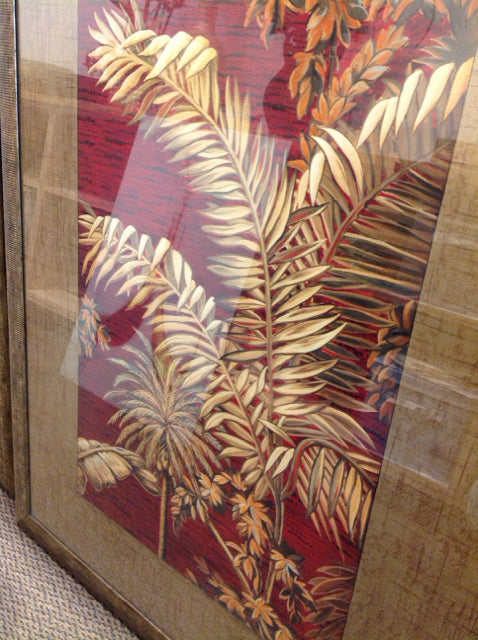 36" x 48" Tropical Palm Leaf Wall Art