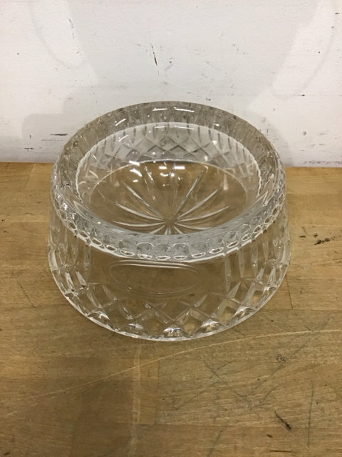 8" Glass "Spoiled" Dog Bowl