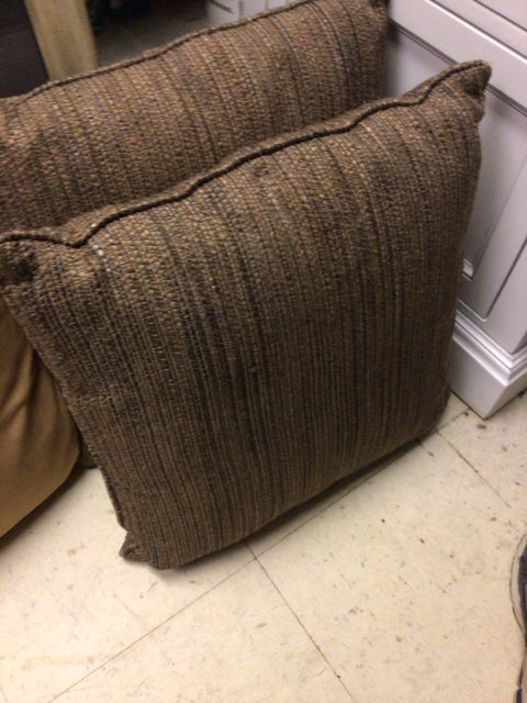 19" Brown Pillow