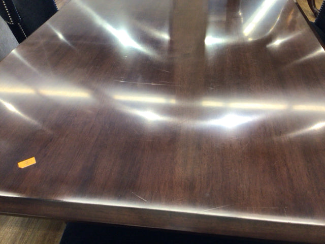 84" X 42" X 30" Kravet Design Sputnik Rectangular Oak Dining Table