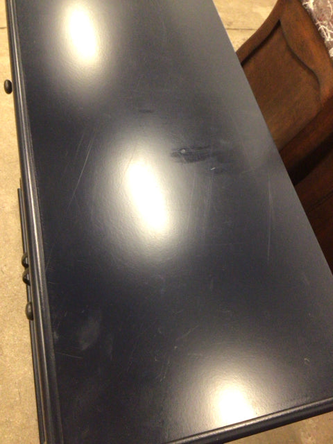 AS-IS Painted Two Door Cabinet