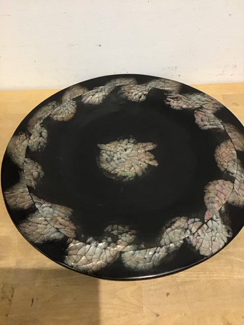 18" Black MOP Mosaic Bowl