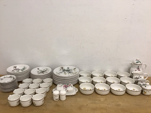 6PPS For 12 ++ "Villeroy Boch" "Botanica"
