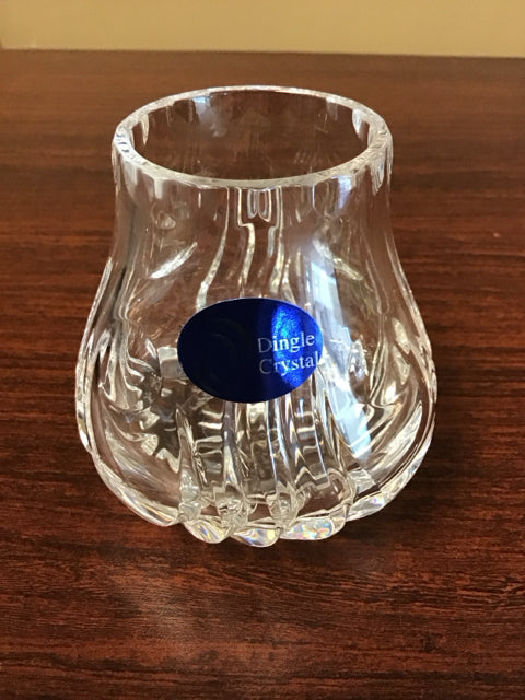 4" Dingle Crystal Votive