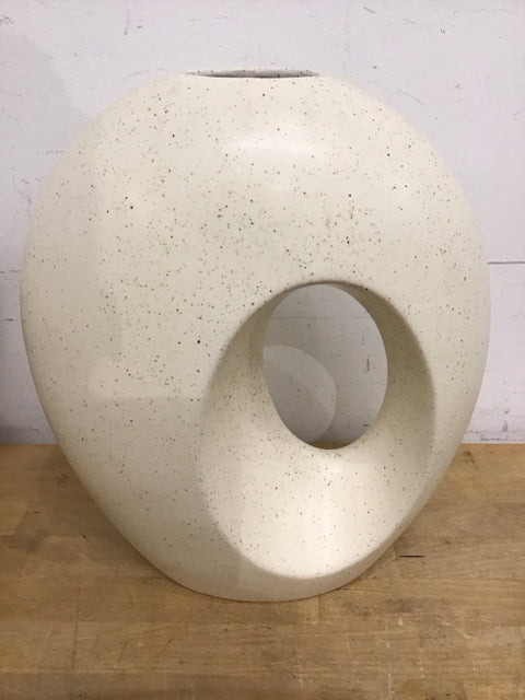 23" Sporvil Ceramic Donur Vase