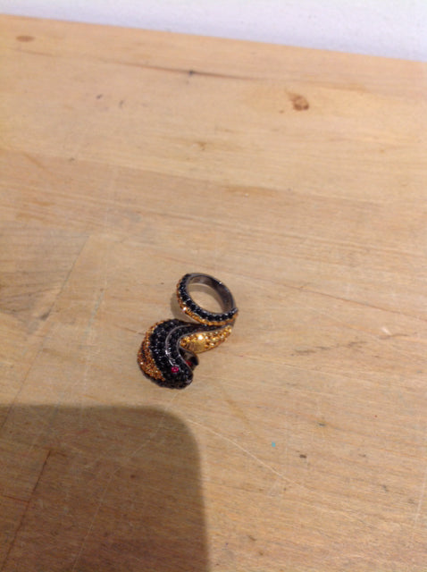 Ring- Rhinestone Snake