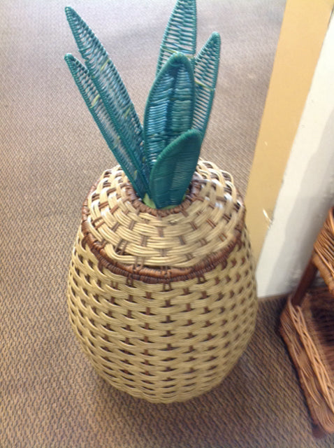 34" Woven Pinapple Basket