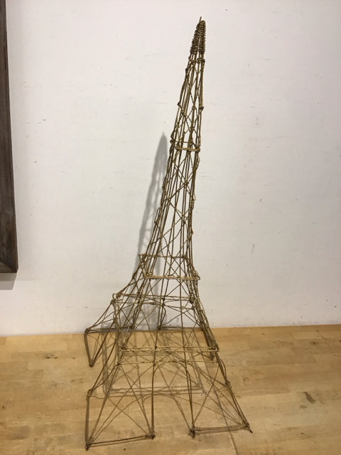42" Eiffel Tower Wire Metal