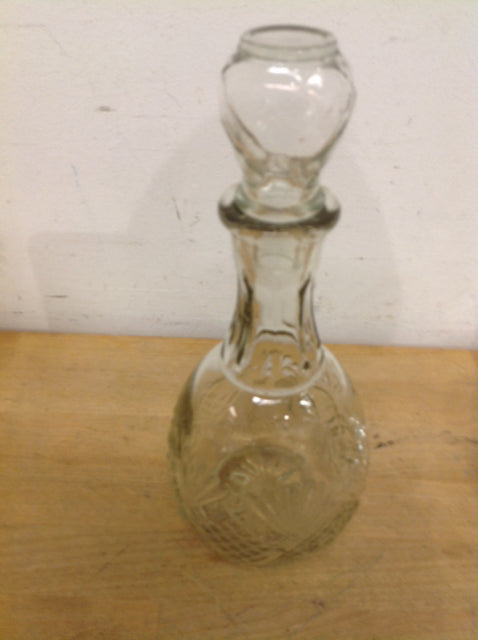 10" Cut Glass Decanter