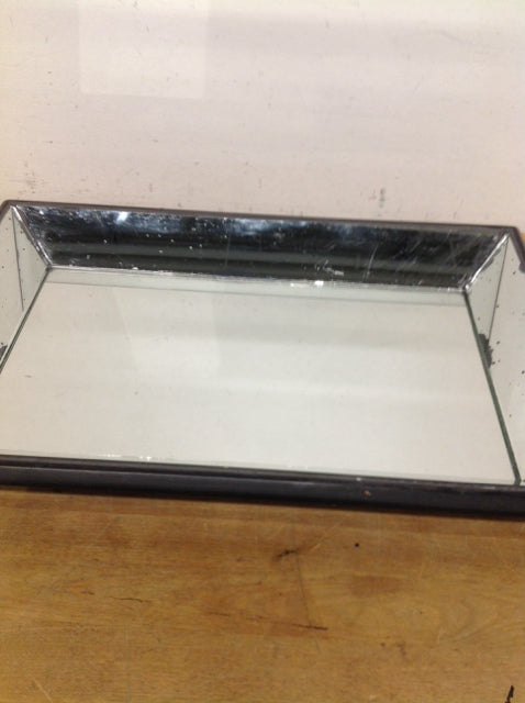 Tray- 19" Distressed Mirror