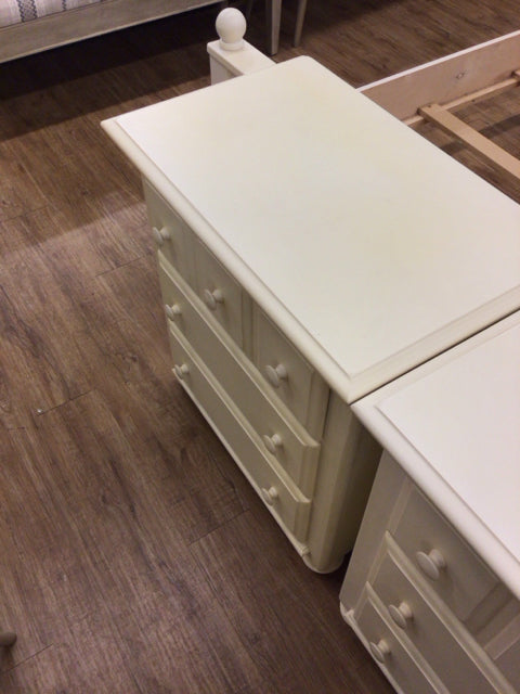 Cream Nightstand