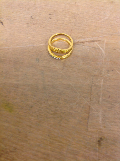 Ring- Gold Paive Set