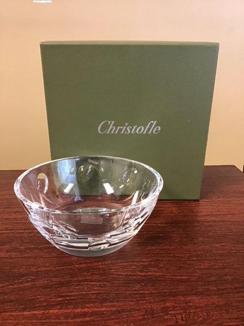 2" Chrstofle Cluny Crystal Bowl