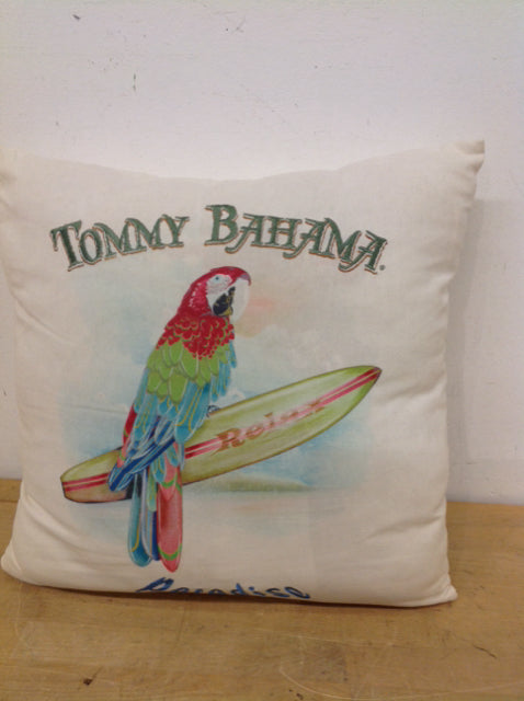 Pillow- 16" Tommy Bahama Parrot