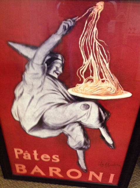 28" X 40" Signed Pates Baroni Poster