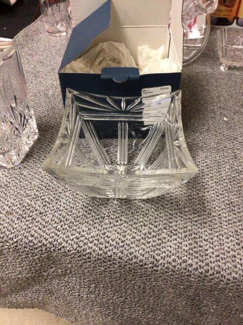 6" Waterford Marquis Odyssey Crystal Bowl W/Box