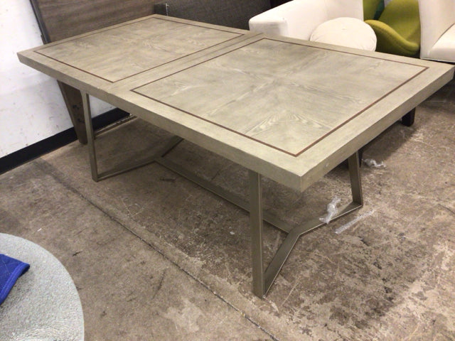 36x75 Light Grey Dining Table