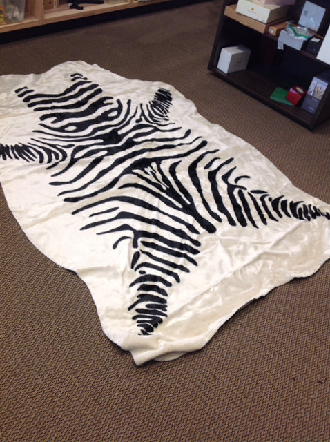 58x92 Zebra Hide Rug