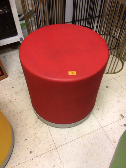 Mondecasa Red Round Stool