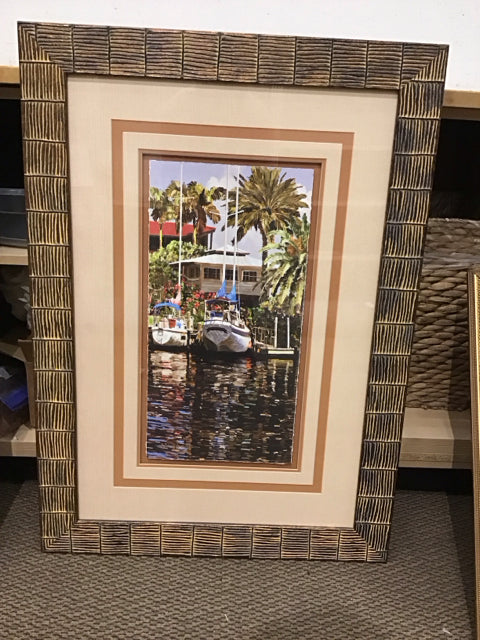 28x32 Framed "Krueger Creek II" Lee Young