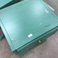 AS-IS Safavieh Green Wood One Drawer Nightstand(Top Dmg/Knicks)