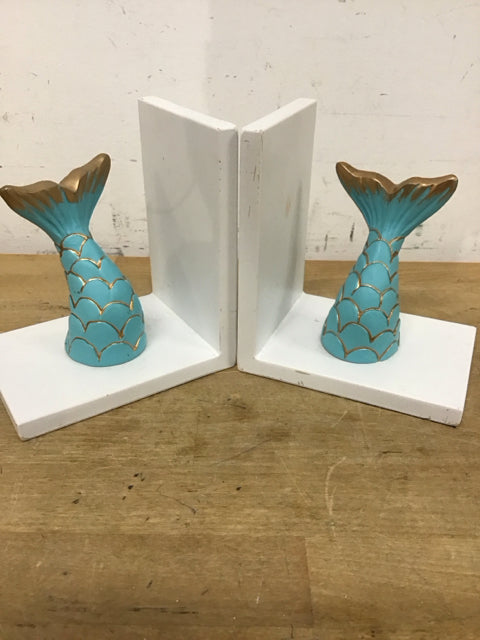 Pair Of 5.5" Mermaid Bookends