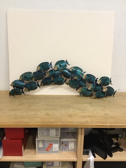 42x14 School of Fish Wall Decor