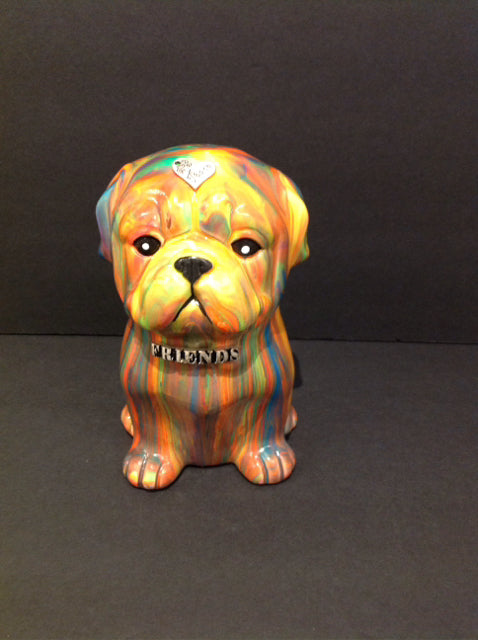 9x5 Hippy Dog By Susan David