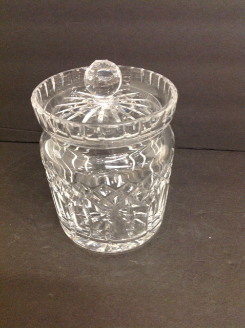 Lismore Waterford Crystal Biscuit Jar