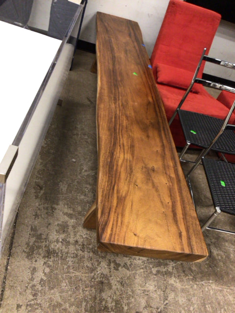 98 3/4" Wood Bench