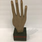 12" Wood Carved "Heart in Hand" Sculpture