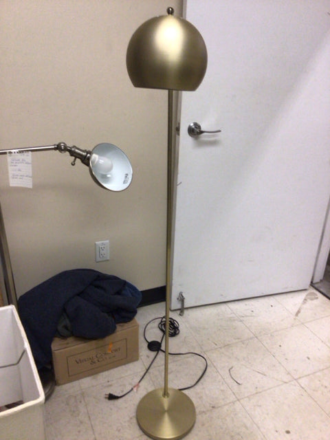 Bo Concepts Kip Matte Antique Brass Floor Lamp