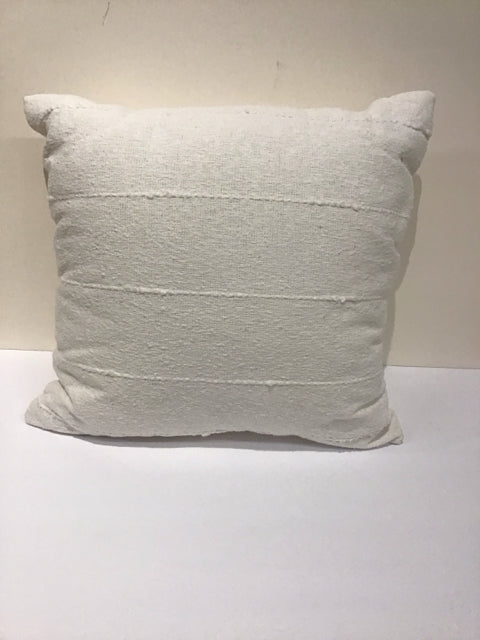 White Chenille Pillow