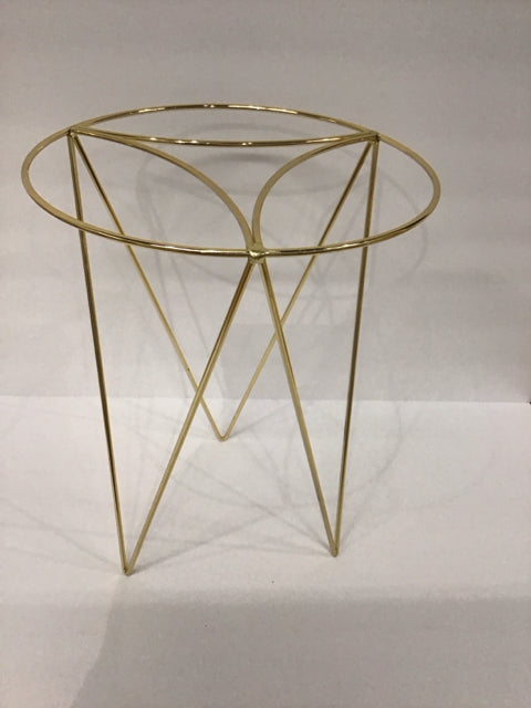 13" Gold Metal Display Stand