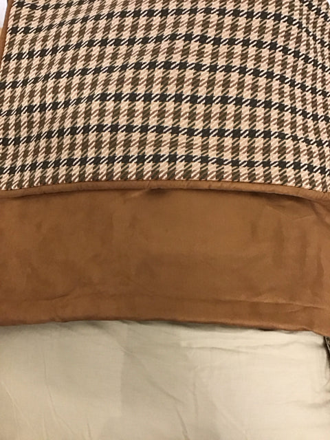 Paseo Road Queen Rustic Houndstooth Comforter & 2 Shams