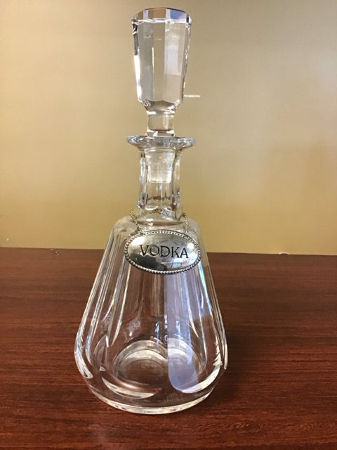 11" Crystal Vodka Decanter