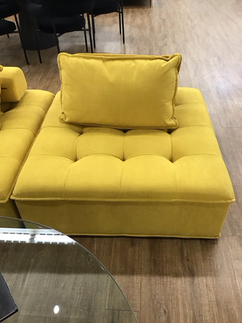 Mustard Yellow Single Modular Chair