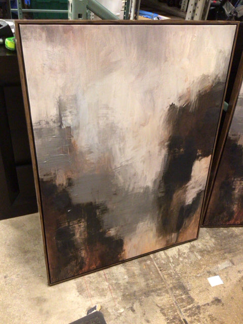 31x41 Framed Abstract Art