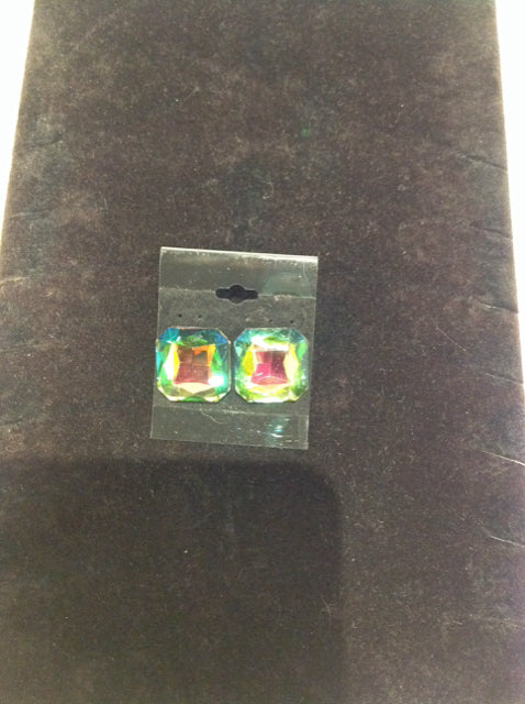 Square Multicolor Earrings