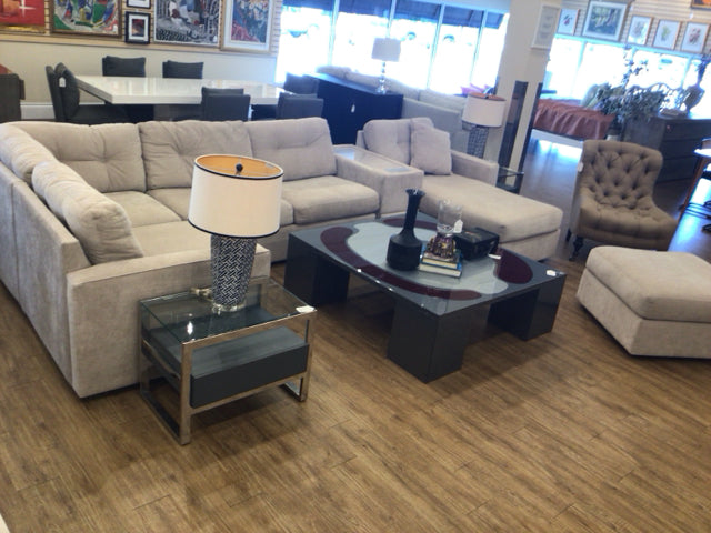 RTG Drew & Jonathan ModularOne Collection 6 PC Beige Sectional
