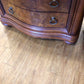 AS-IS Thomasville Stone Top Three Drawer Nightstand