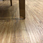 AS-IS Shuster Design Fabric & Wood Arm Chair(Chip In Front Leg)