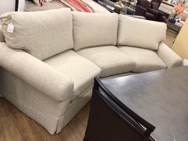 Century Furniture Curved Upholstered Sofa