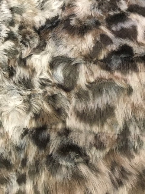 66"x48" Ugg Gray Animal Print Throw