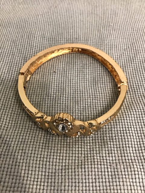 Rose Gold Rhinestone Bracelet