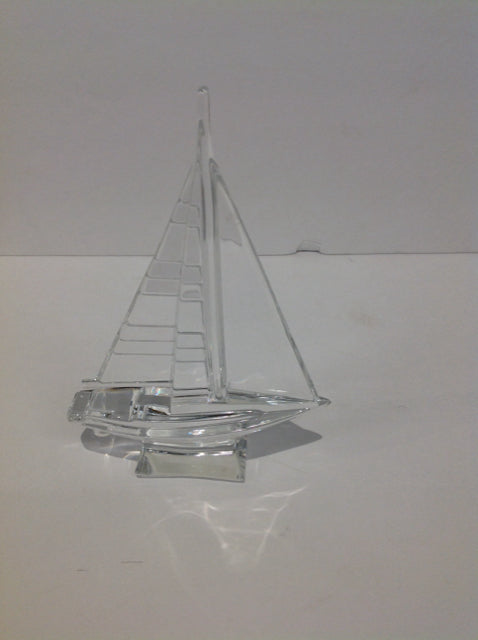 8" Glass Sailboat