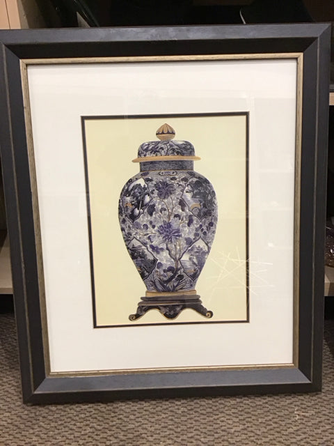 28.5" x 24.5" Ginger Jar Framed Art