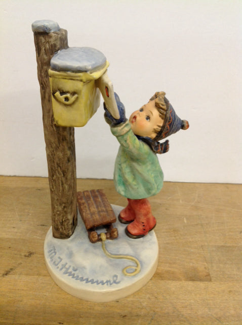 7.5" Hummel " Letter to Santa"