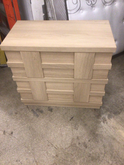 14.8" X 57.8" X 26.1" VividVibe Oversized Faux Wood Nightstand