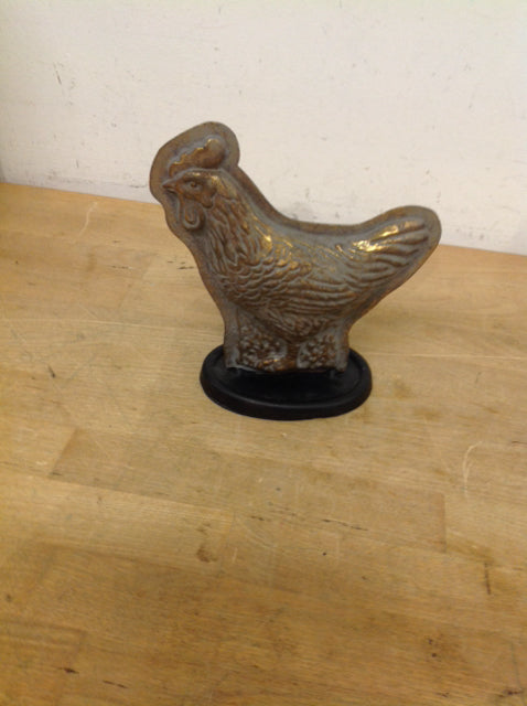 7" Metal Rooster
